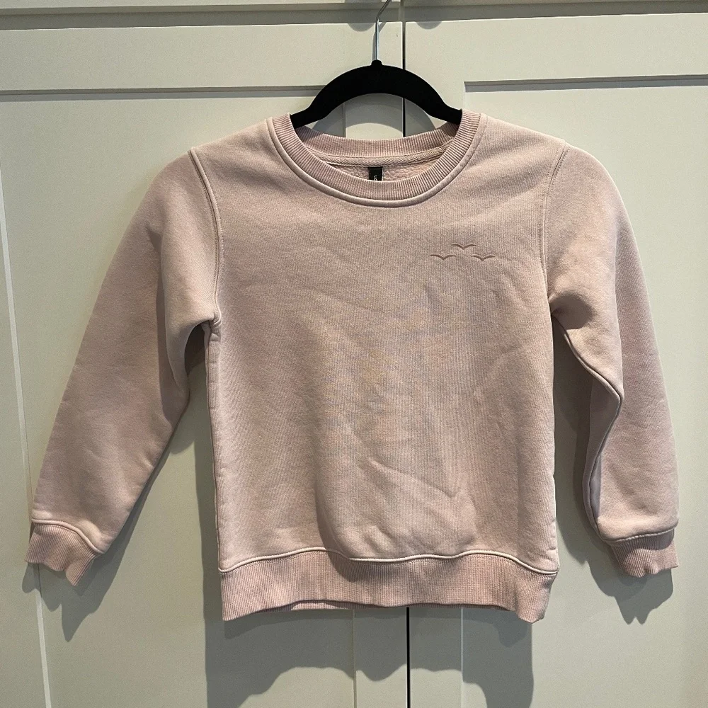 LazyPants pale pink sweatshirt girls size 8